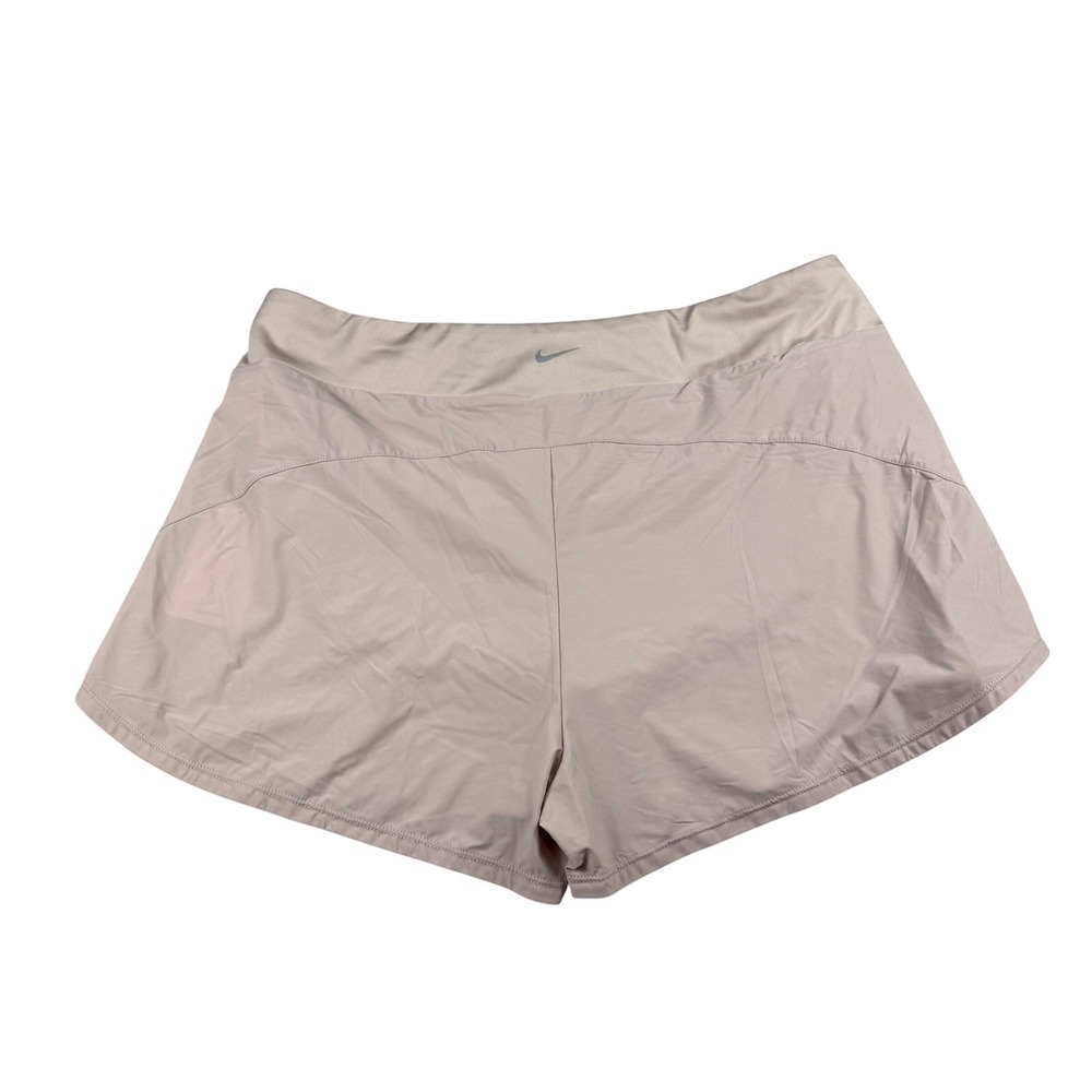 Nike Dri-Fit Womens XXL Training Shorts Mauve Pink Athleisure DX6018-272 Running